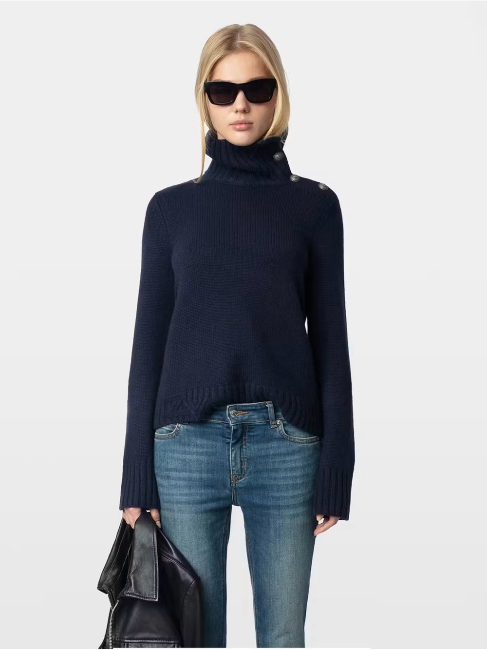 Zadig & Voltaire Nalma Cashmere Sweater
Size XS